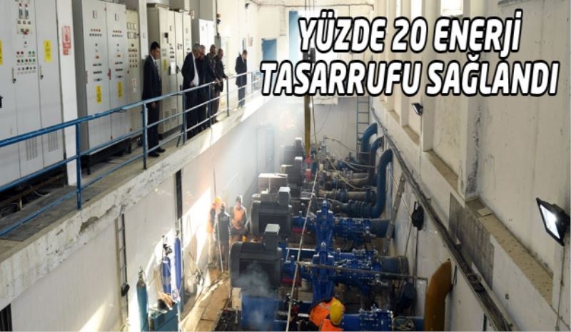 Yüzde 20 Enerji Tasarrufu Sağlandı 