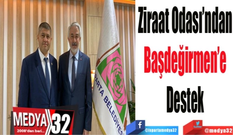 Ziraat Odası’ndan 
Başdeğirmen’e 
Destek 
